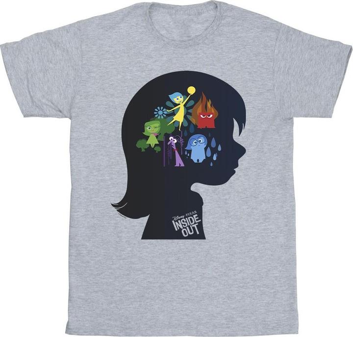 Disney Inside Out Head Silhouette TShirt Jungen