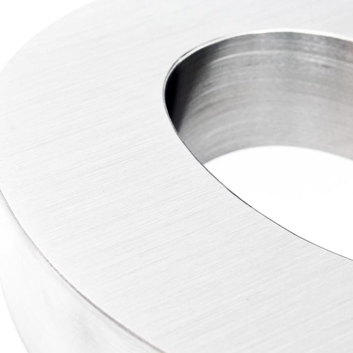 Immagine prodotto Wiltec Numero civico 8 Numero civico in acciaio inox moderno design 3D antiruggine