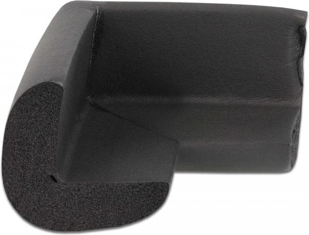 Produktbild Delock Schaumstoff Kantenschutz selbstklebend 56 x 56 x 33 mm schwarz