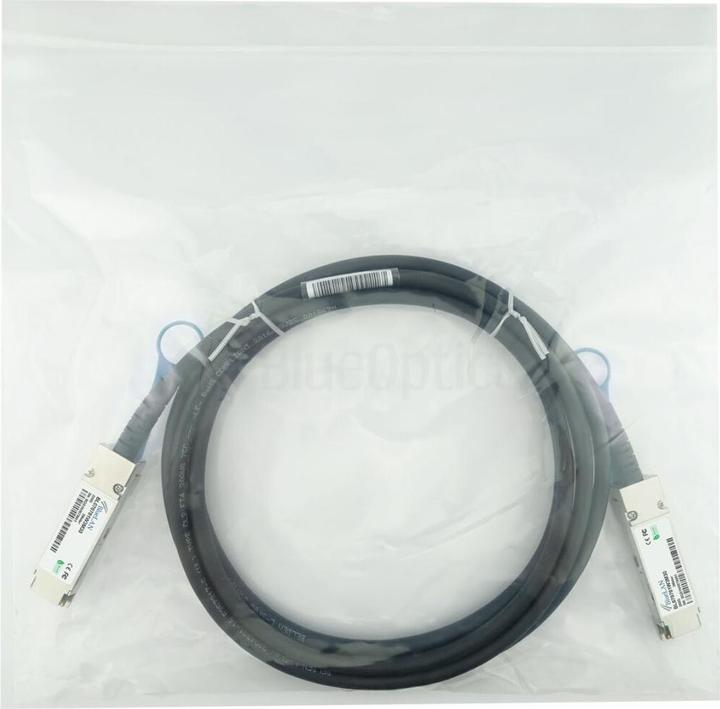 Productafbeelding BlueLAN NVIDIA MCP1650-V01AE30 compatibele DAC QSFP56 BL070701W2M30