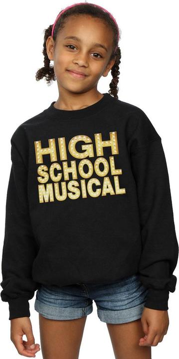 Produktbild Disney High School Musical The Musical Lights Logo Sweatshirt Mädchen (152, 158)