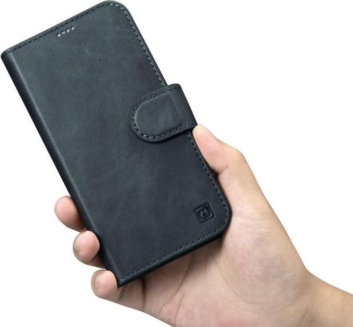 Immagine prodotto iCarer Custodia portafoglio Oil Wax 2in1 Cover iPhone 14 Pro Anti-RFID Pelle Flip Case Blu (WMI14220722-BU) (Apple iPhone 14 Pro)