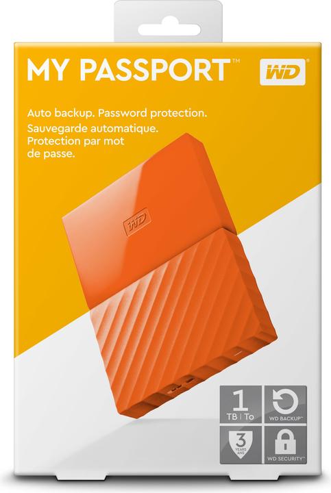 Actual product image WD My Passport (1 TB)