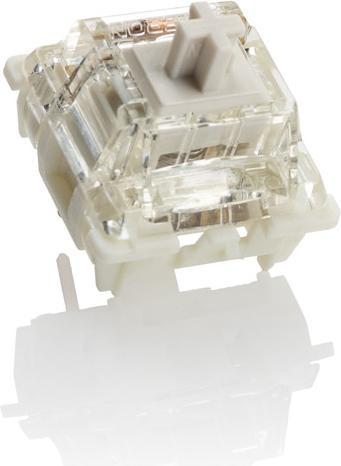 Produktbild Ducky Gateron G Pro White Switches, mechanisch, 3-Pin, linear, MX-Stem, 38g - 110 Stück