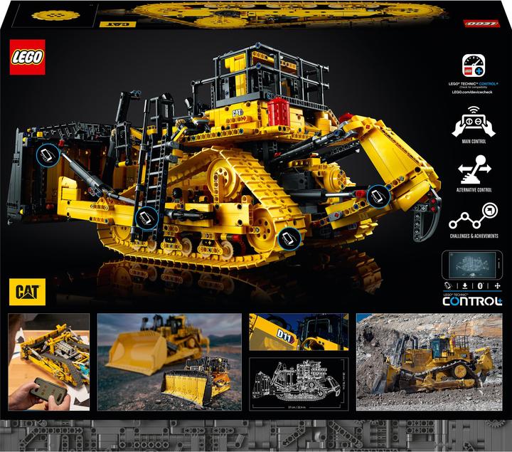 Image du produit LEGO Bulldozer D11 Cat (42131, LEGO Technic)