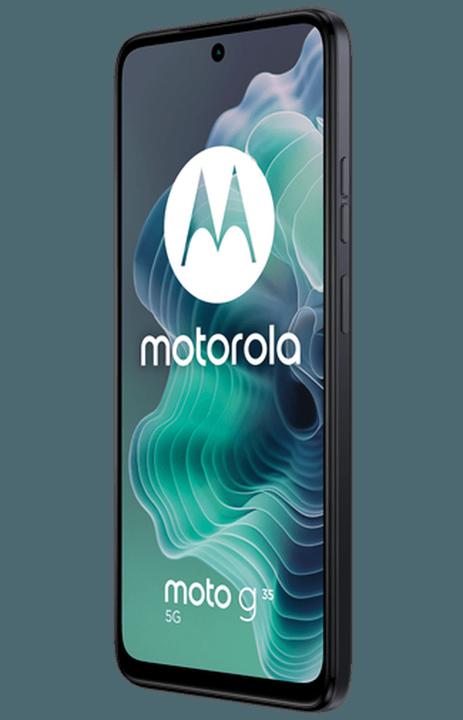 Produktbild Motorola Moto G35 (256 GB, Midnight Black, 6.72", SIM + eSIM, 50 Mpx, 5G)