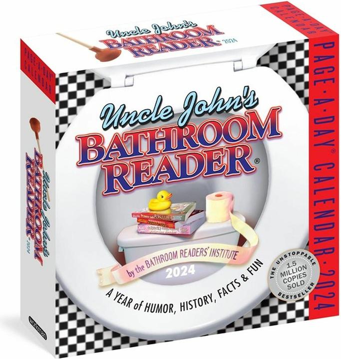 Immagine prodotto Calendario giornaliero di Uncle John's Bathroom Reader 2024 (Inglese)