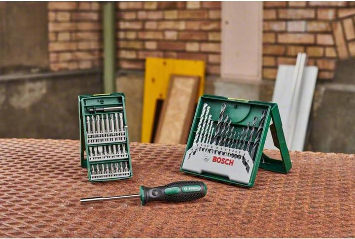 Image du produit Bosch Zubehör 25+15+1 Sets Mini-X-Line plus poignée (3-8 mm (mèches à bois))