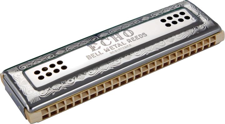Hohner Echo-Harp 2x48 Tremolo C/G (Harmonica, Do majeur, Sol majeur)