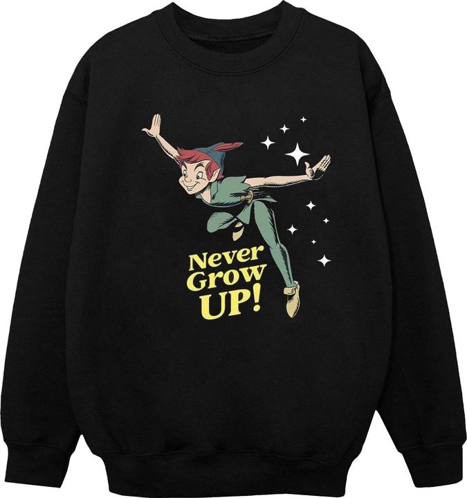 Disney Peter Pan Never Grow Up Sweatshirt (L)