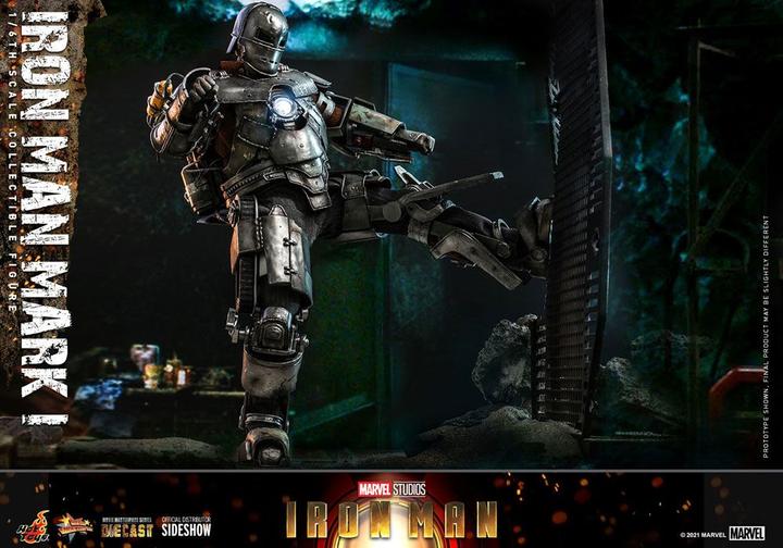 Produktbild Hot Toys Iron Man figurine Movie Masterpiece 1/6 Iron Man Mark I 30 cm