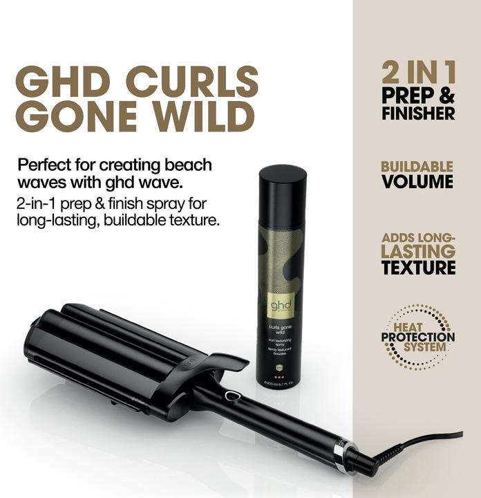 Image du produit ghd Curls Gone Wild Curl Texturising Spray (200 ml)