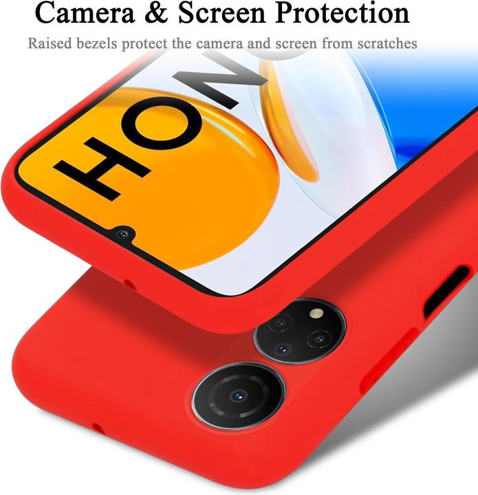 Produktbild Cadorabo TPU Liquid Silicone Case Hülle für Honor X7 (Honor X7)