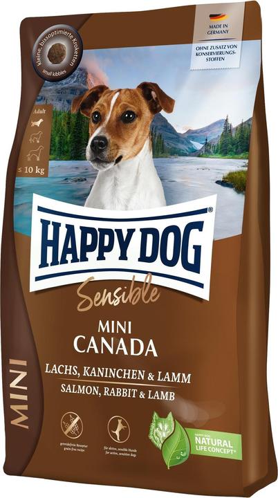 Immagine prodotto Happy Dog Cibo secco Sensible Mini Canada, 4 kg (Adulto, 1 pz., 4000 g)