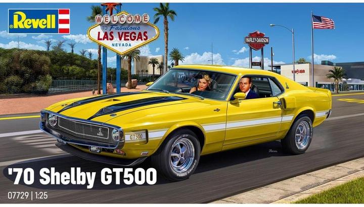 Actual product image Revell 70 Shelby Mustang GT500