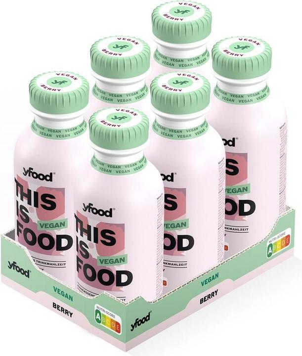 Actual product image YFood Vegan Berry (Berry, 6 x)