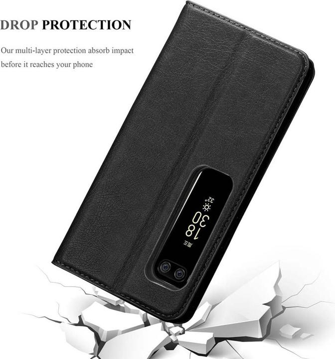 Actual product image Cadorabo Book Invisible Magnet Cover (Meizu Pro 7)