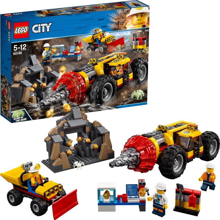 Image du produit LEGO Foreuse lourde pour l'exploitation minière (60186, LEGO City)