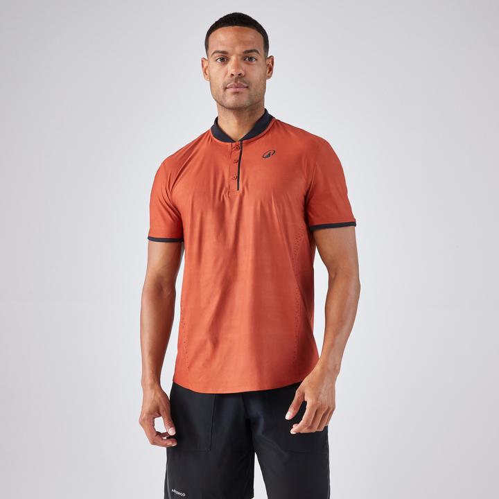 Actual product image Artengo Herren Tennis T-Shirt - Kuikma Dry+ braun (L)