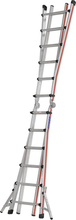 Produktbild kaiserkraft Teleskopleiter (Anlegeleiter, 346 cm)