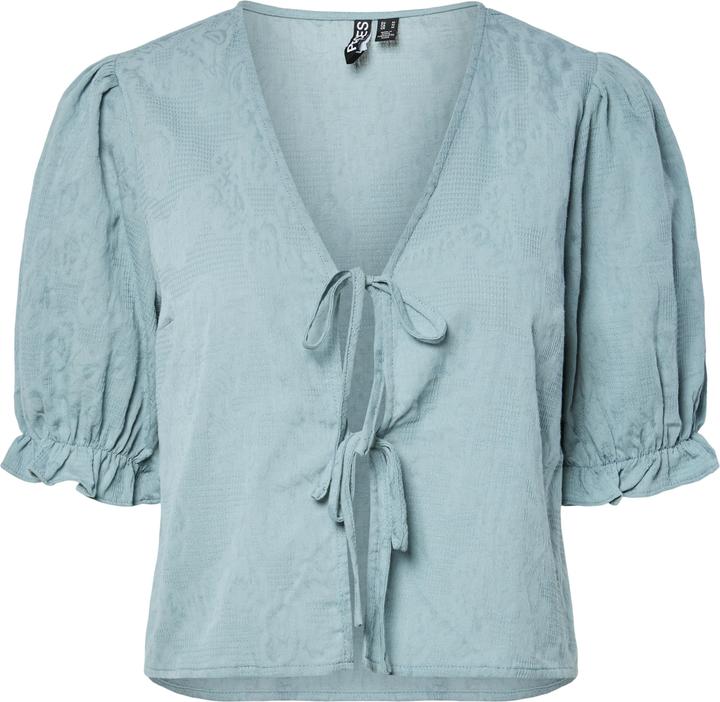 Image du produit Pieces PCRILEY GEBUNDENE Oberteil mit kurzen Ärmeln (XL)