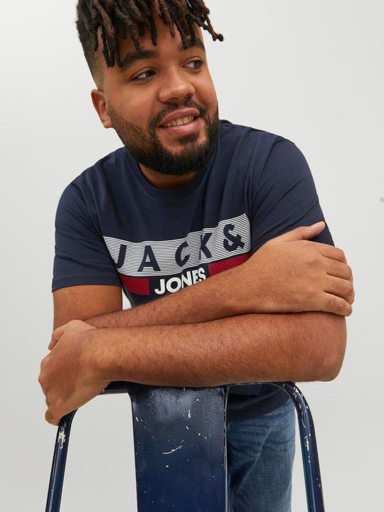 Produktbild Jack & Jones Plus Size Logo T-shirt T-shirt (XXL)