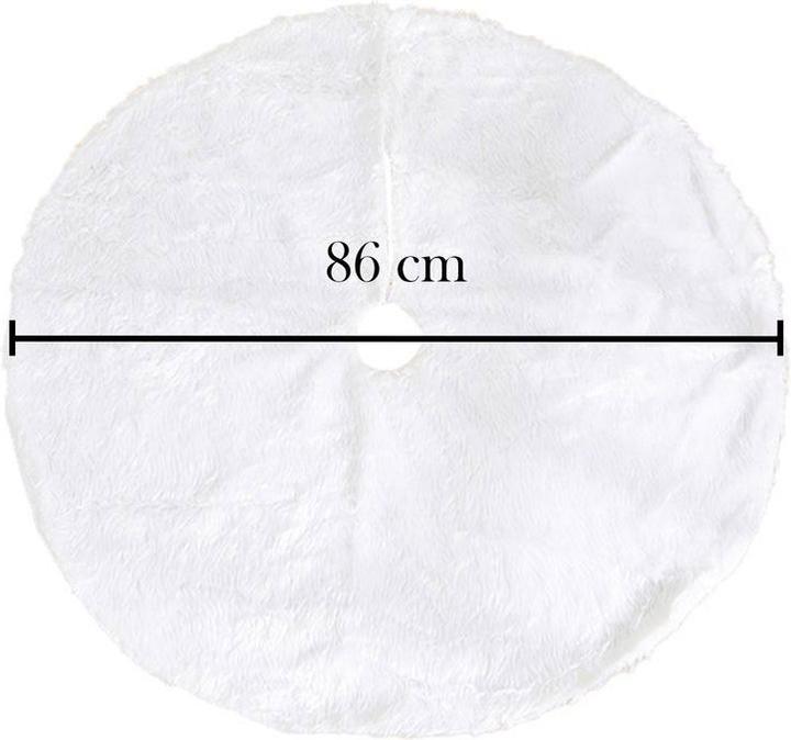 Actual product image Hermex Christmas tree rug Christmas tree skirt Christmas tree skirt mat (1 -part)
