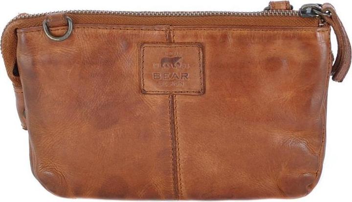 Bear Design Bärende Design Kuh Lavato Uma Crossbody Umhängetasche Cognac