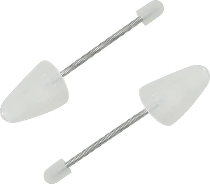 Image du produit VidaXL Embauchoirs avec ressort en spirale 5 paires Blanc UE 35-38 (10 x)