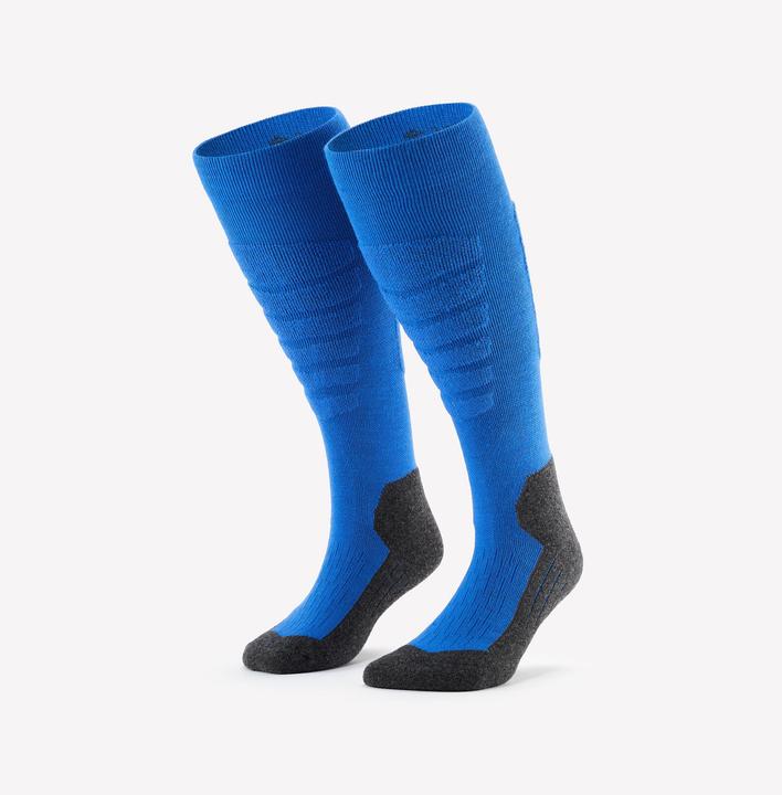 Immagine prodotto Wedze Calzini da sci e da snowboard per adulti - 100 blu/nero (39, 42)