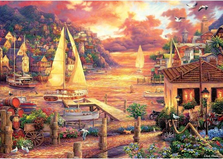 Actual product image Heidi Cheese Line HeiDi Art Puzzle 3000 pcs. 5524 Chuck Pinson's Sea of Gold (3000 pieces)