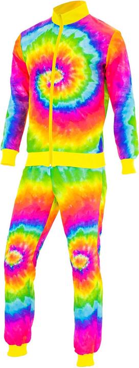 Image du produit Widmann années 60 - Hippie Tie Dye Tenue de sport (S)