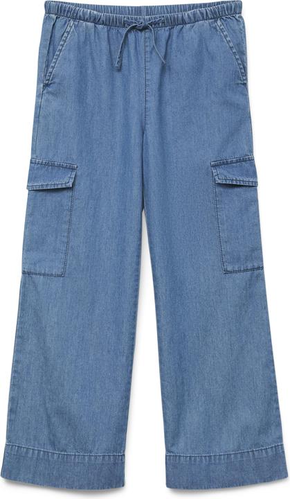 Vero Moda Vmdemi Mw Wide Cargo Pant Wvn Girl Noos