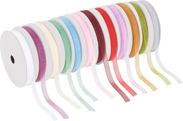 Actual product image VBS Organza ribbon, approx. 6 mm wide, 10 m