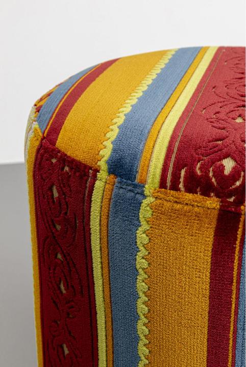 Produktbild Kare Design Hocker Cherry Very British Black Ø36cm