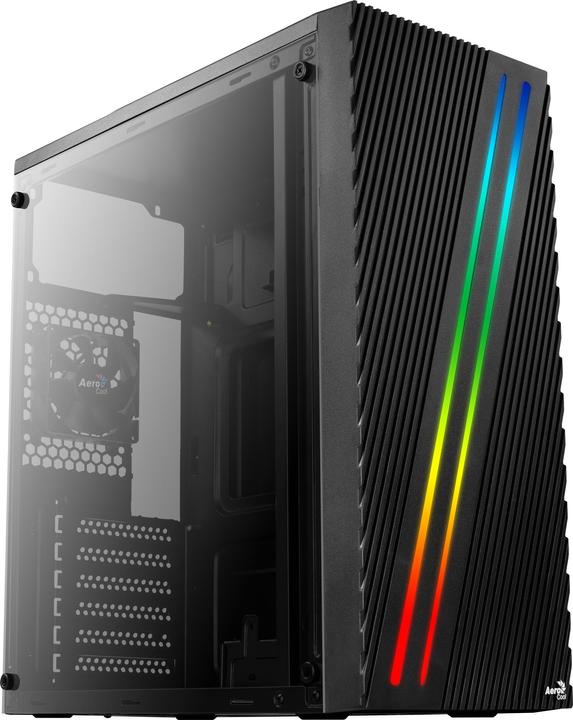 Immagine prodotto AeroCool STREAK RGB Midi-Tower - nero Finestra (ATX, mATX, Mini-ITX)