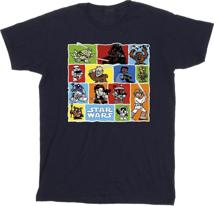 Produktbild Star Wars Comic Drawing Montage TShirt (M)
