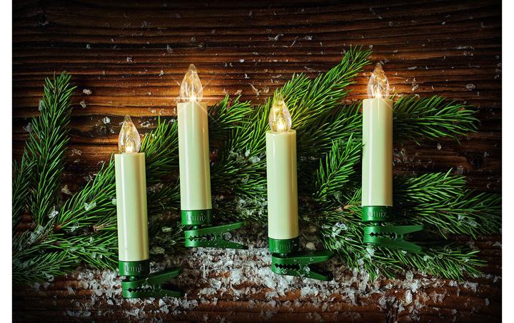 Actual product image Krinner LED Christmas tree candle Superlight Starter Set (12 x)