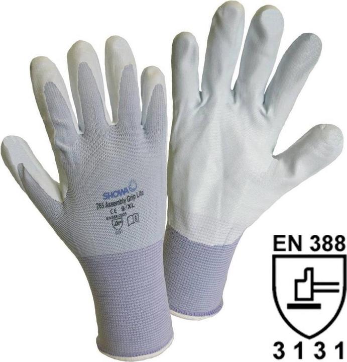 Produktbild Showa Nylon-Strickhandschuhe Assembly Grip Lite 265R (XL)