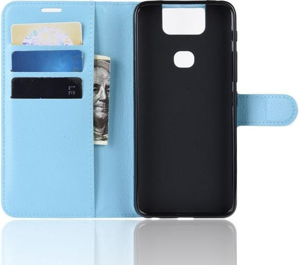 Actual product image MU Classic Litchi Leather Bookcover Series (Asus Zenfone 6)