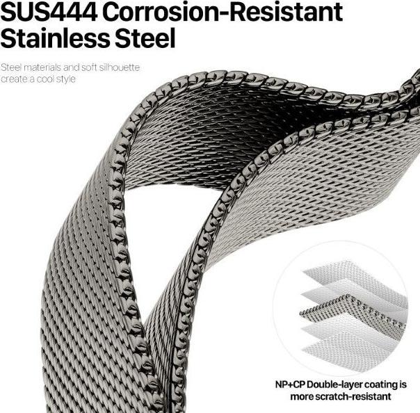 Produktbild Dux Ducis Pro Armband (44 mm, 45 mm, 42 mm, 49 mm, Edelstahl)