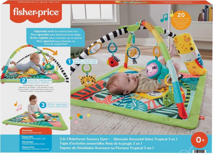 Actual product image Fisher-Price 3-in-1 Rainforest Sensory Gym