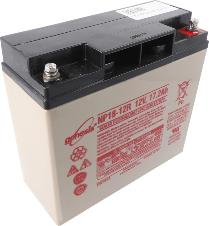Image du produit Hawker Energy Hawker Enersys Genesis NP18-12R avec connecteur à vis M5 (12 V, 17 Ah)