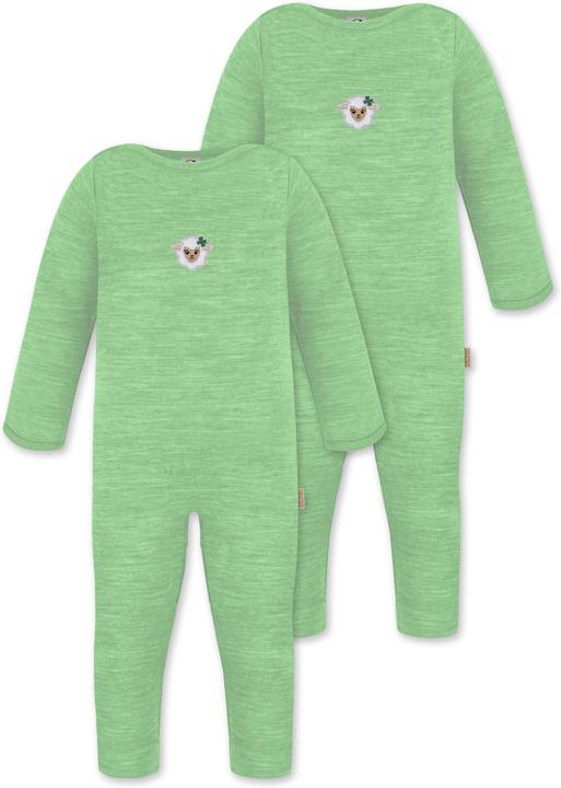 Normani 2er Pack Baby Merino Strampler „Tangoio" - 9593