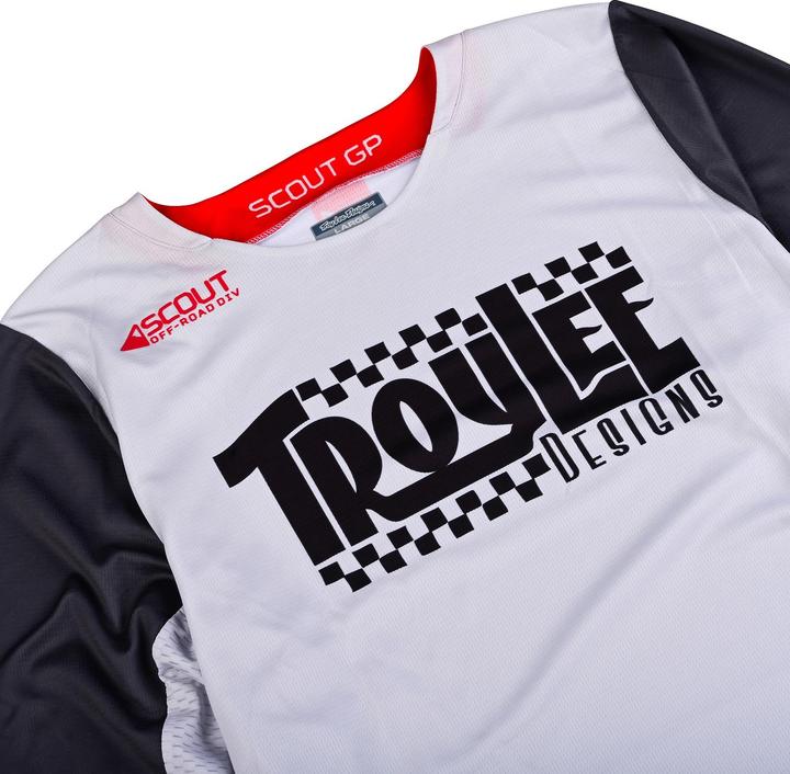 Produktbild Troy Lee Designs Scout GP Jersey, Big Lee, charcoal/fog, L (L)