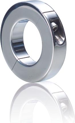 Kinky Monster Ball Stretcher aus Edelstahl flach - Höhe 14mm