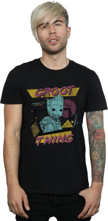 Actual product image Mens Guardians Of The Galaxy Vol. 2 Groot Thing T-Shirt (L)