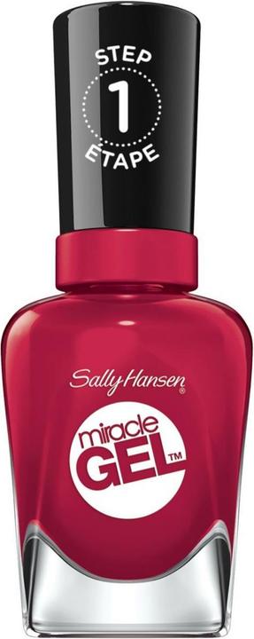 Sally Hansen Miracle Gel - Rhapsody Red 680 (680 Rhapsody Red, Gel-Effect Nail Polish)