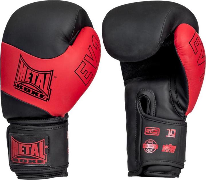 MetalBoxe Gant Entr/Comp. Ev1 Noir Rouge 08 Oz (8 OZ, 10, 12)