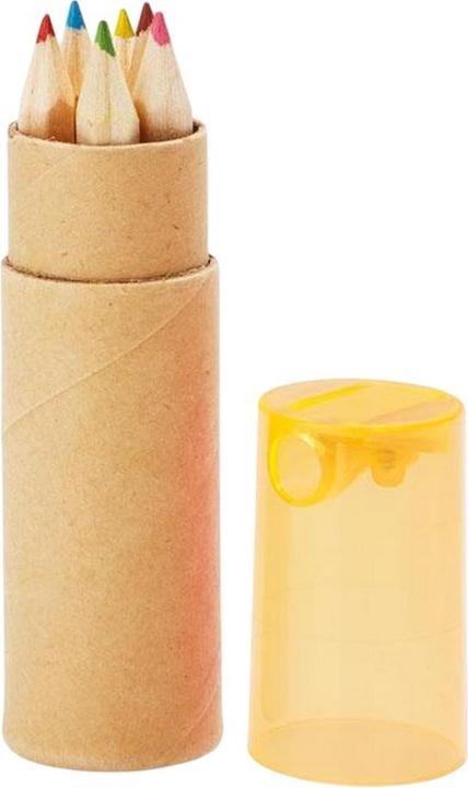 Immagine prodotto MidOcean Petit Lambut Matita Colorata Misura Confezione 6 (Arancione trasparente, 6 x)